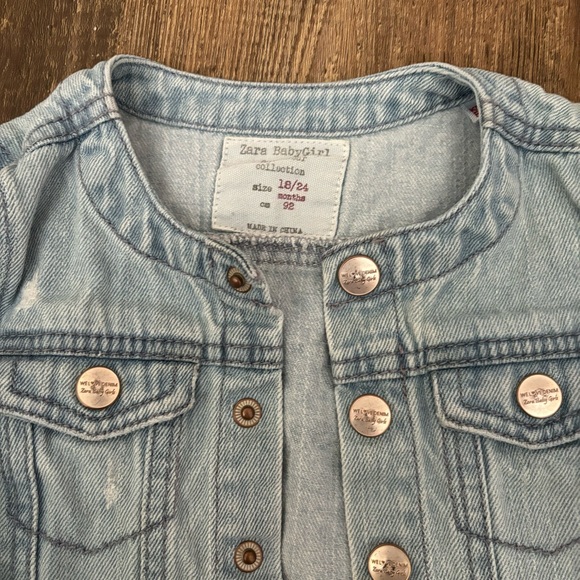 ZARA toddler Jean Jacket - Picture 3 of 3